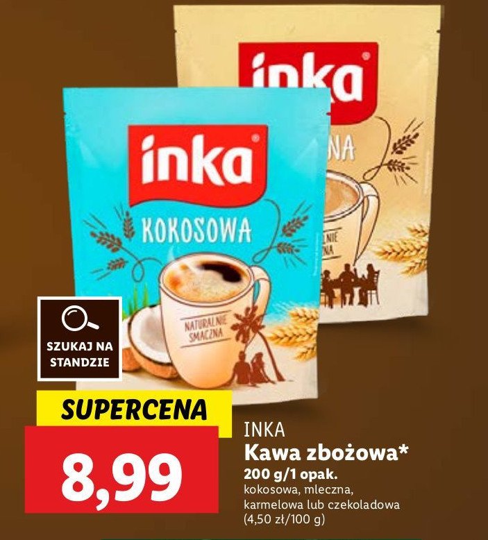 Kawa Inka czekoladowa promocja w Lidl