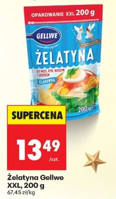 Żelatyna XXL promocja w Biedronka