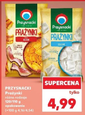 Prażynki różne rodzaje Przysnacki promocja w Kaufland