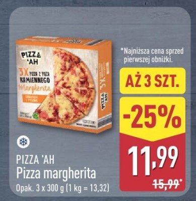 Pizza margherita  promocja w Aldi