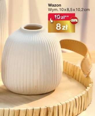 Wazon wym. 10x8.5x10.2cm promocja w Woolworth