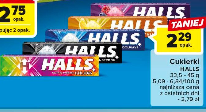 Dropsy forestfruit flavour Halls promocja