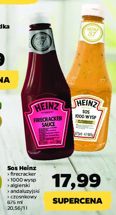 Sos algierski Heinz promocja