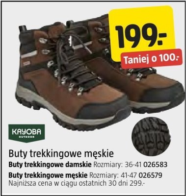 Buty trekkingowe damskie promocja w Jula