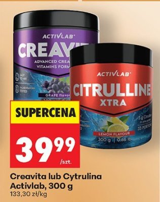 Creavita lub Cytrulina Activlab, 300 g promocja w Biedronka