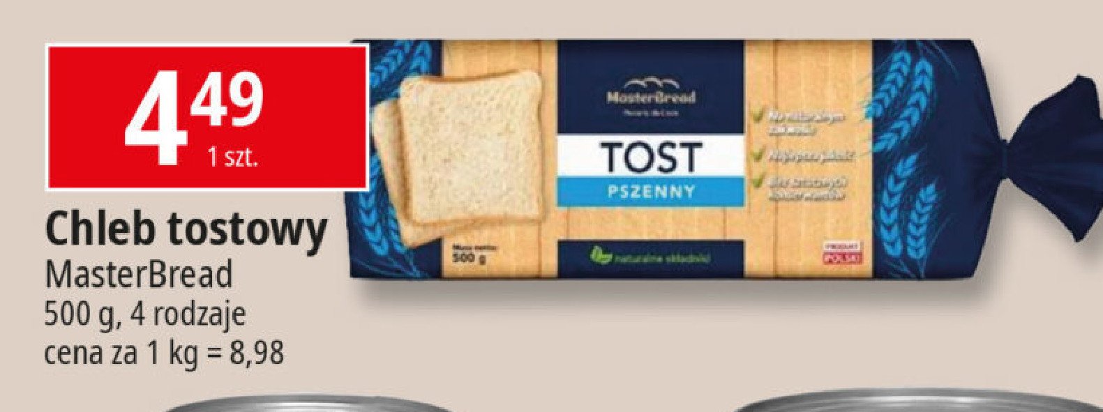 Tost pszenny Schulstad promocja w Leclerc