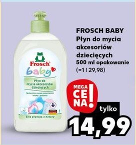 Płyn do mycia akcesoriów dziecięcych Frosch baby promocja