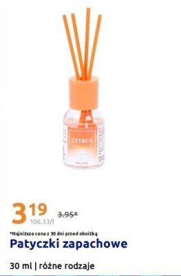 Patyczki zapachowe różne rodzaje promocja w Action