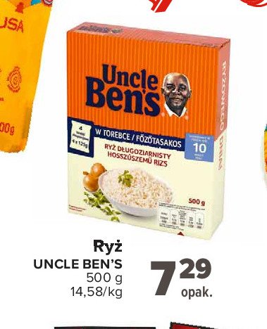 Ryż długoziarnisty Uncle ben's promocja