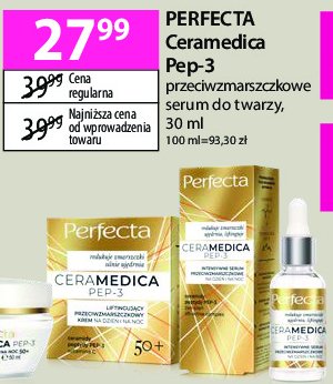 Serum do twarzy Perfecta ceramedica pep-3 promocja