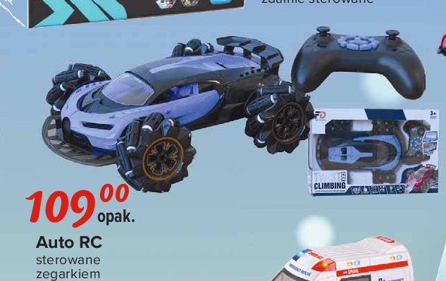 Auto rc sterowane zegarkiem promocja