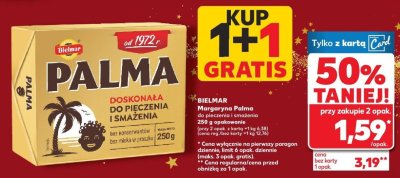 Margaryna Palma do pieczenia i smażenia Bielmar 250 g promocja w Kaufland