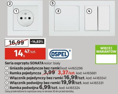 Ramka pojedyncza promocja w Leroy Merlin