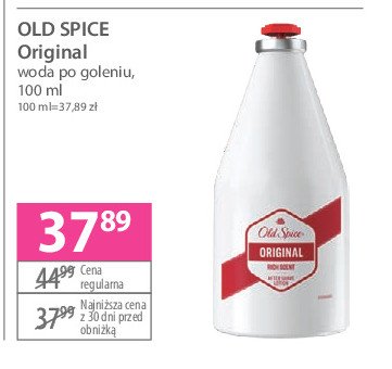 Woda po goleniu Old spice promocja