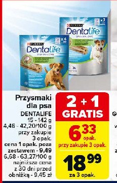 Przysmak dla psa small Purina dentalife promocja w Carrefour