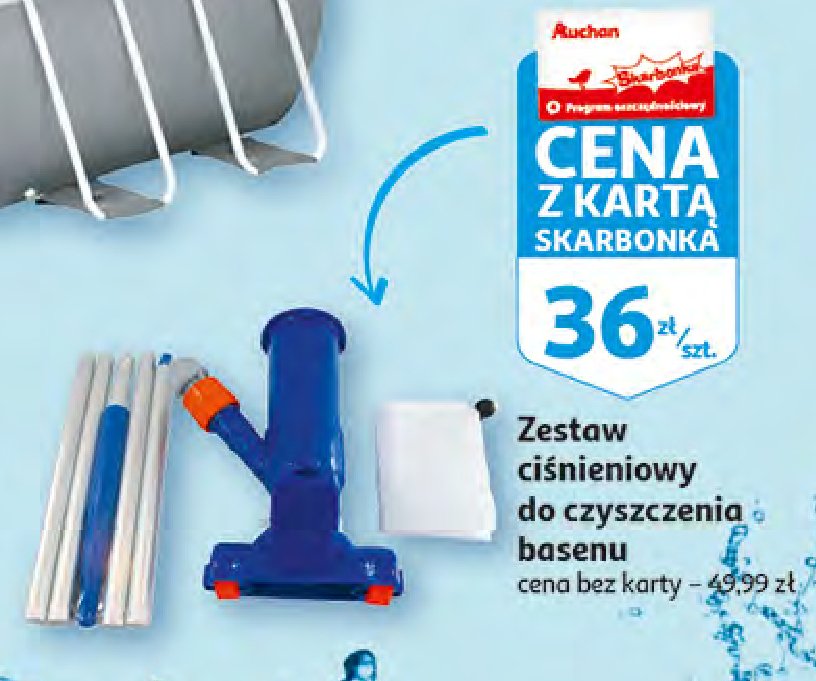 Zestaw ciśnieniowy do czyszczenia basenu promocja