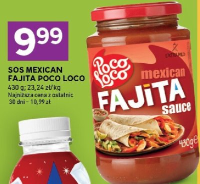 Sos Mexican Fajita Poco Loco promocja w Stokrotka