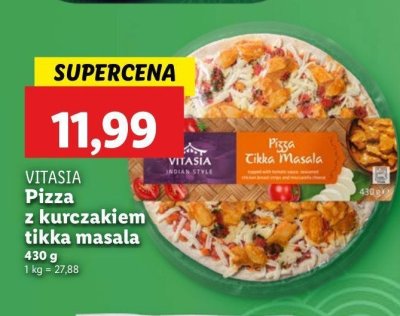 Pizza tikka masala Vitasia promocja