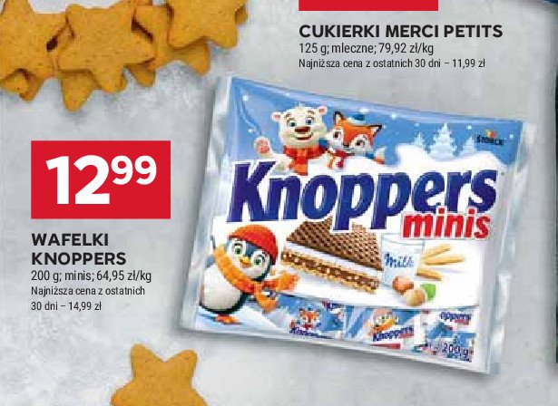 Wafelki Knoppers minis promocja