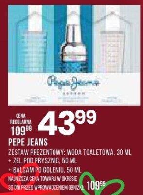 Zestaw prezentowy Pepe Jeans promocja w Drogerie Natura