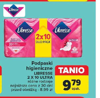 Podpaski higieniczne ultra normal Libresse classic promocja