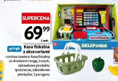 Kasa fiskalna z akcesoriami Artyk promocja w Intermarche