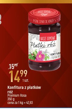 Konfitura z płatków róży Nasze domowe promocja