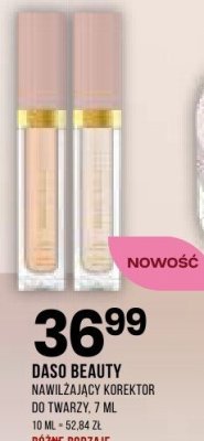 Kosmetyki do makijażu DASO BEAUTY nawilżający korektor do twarzy promocja w Drogerie Natura