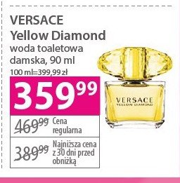 Woda toaletowa Versace yellow diamond promocja
