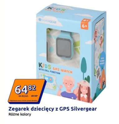 Zegarek dziecięcy z GPS różne kolory promocja w Action