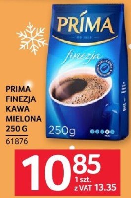 Kawa Prima Finezja mielona 250 g promocja w Selgros