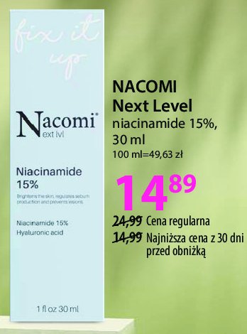 Serum  do twarzy niacynamidy 15% promocja w Hebe