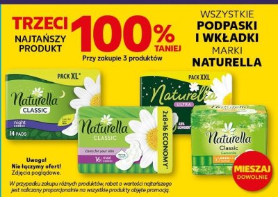 Podpaski wszystkie rodzaje promocja w Kaufland