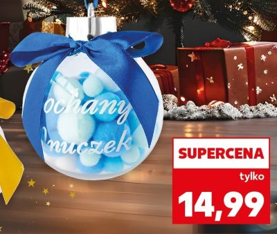 Bombka z wypełnieniem różne rodzaje promocja w Kaufland