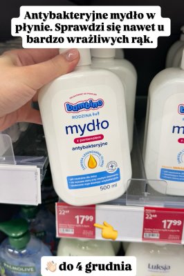 Mydło antybakteryjne z pantenolem promocja w Rossmann