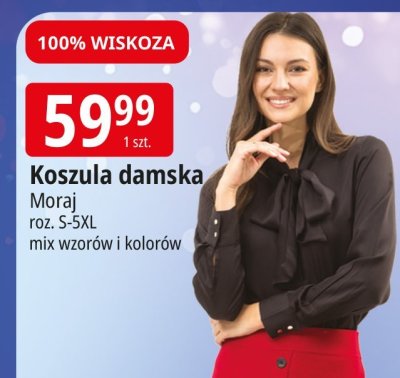 Koszula damska Moraj promocja w Leclerc