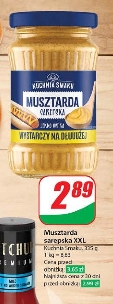 Musztarda sarepska Kuchnia smaku promocja
