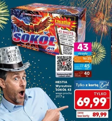 Wyrzutnia SOKÓŁ 43 promocja w Kaufland