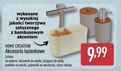 HOME CREATION Akcesoria łazienkowe promocja w Aldi