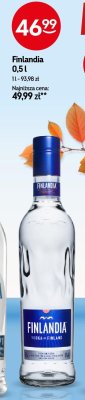 Wódka Finlandia 0,5l promocja w Żabka