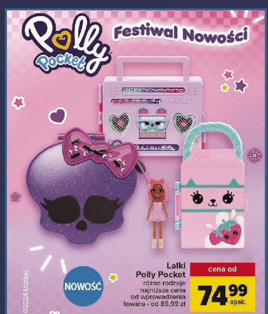 Polly pocket lil styles Mattel promocja