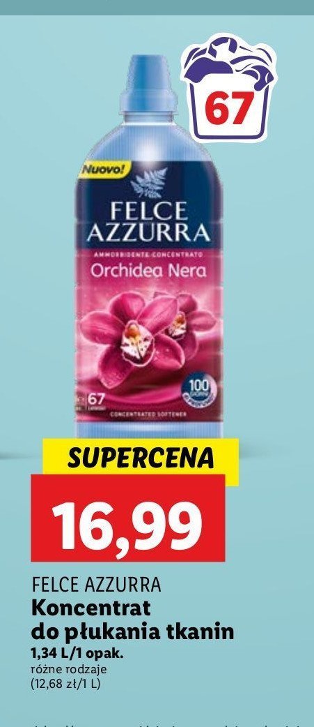 Koncentrat do płukania orchidea nera Felce azzurra promocja