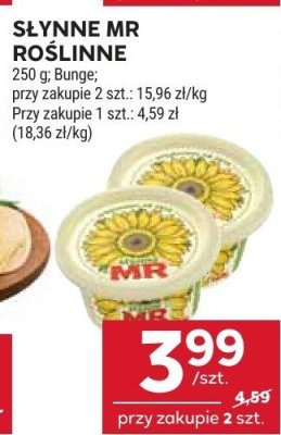 Słynne MR Roślinne Bunge promocja w Stokrotka