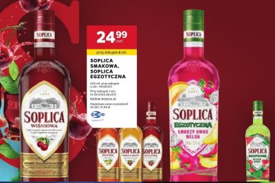 Soplica smakowa, Soplica egzotyczna promocja w Stokrotka