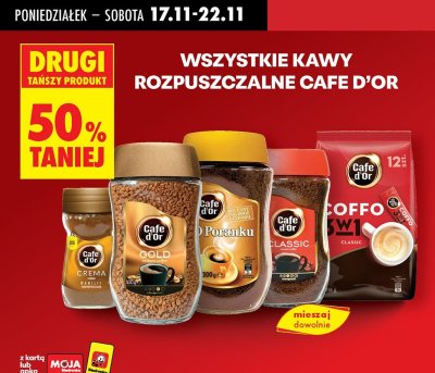 Kawa rozpuszczalna wszystkie rodzaje promocja w Biedronka