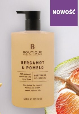 Żel pod prysznic Boutique Bergamot & Pomelo promocja w Hebe