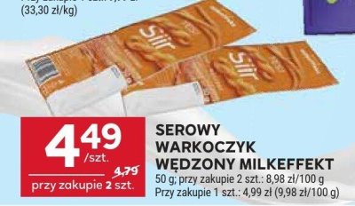 Warkoczyk serowy Wielkopolski Keffekt promocja w Stokrotka