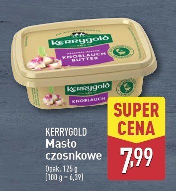 Masło z czosnkiem Kerrygold masło irlandzkie promocja w Aldi