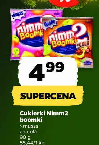 Cukierki cola Nimm2 boomki promocja