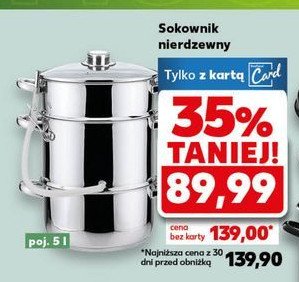 Sokownik nierdzewny 5 l Altom design promocja w Kaufland